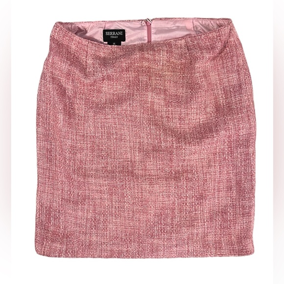 Serrani Italy Super Cute Pink Skirt Suit Set - Picture 3 of 8